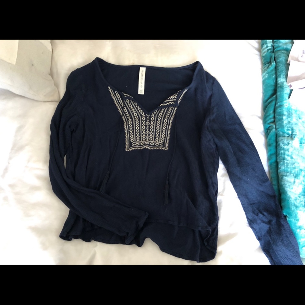 boho peasant top